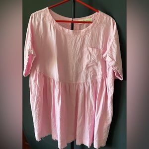 NWOT Free People Moon City Top in Lollipop Sz Medium